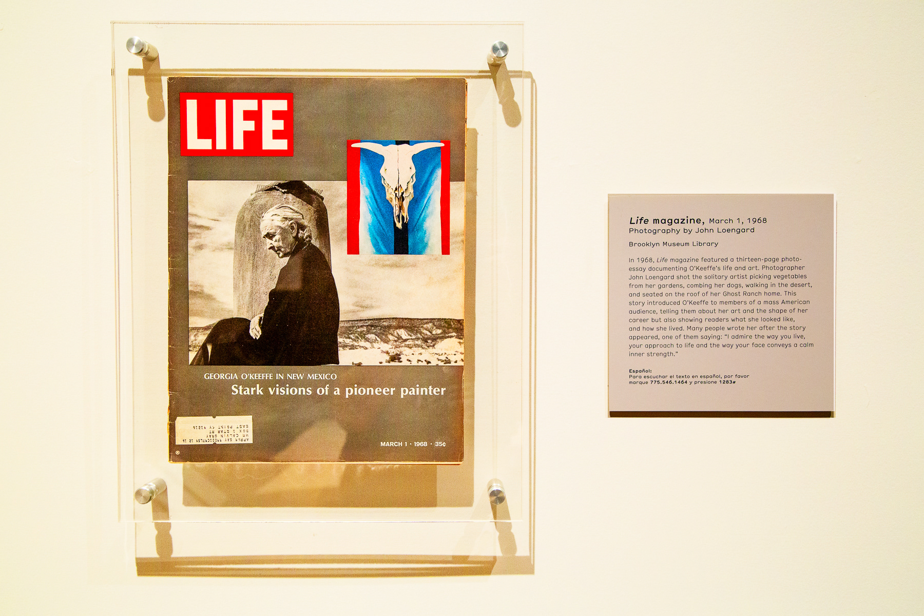 and the cover of the 1968 Life magazine