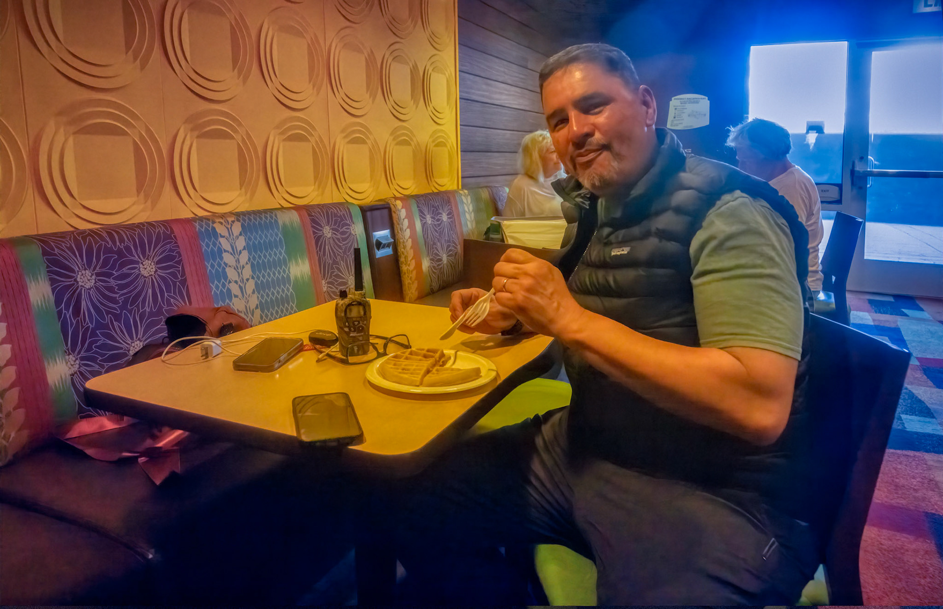 Baja California and our intrepid leader, (the greatest)