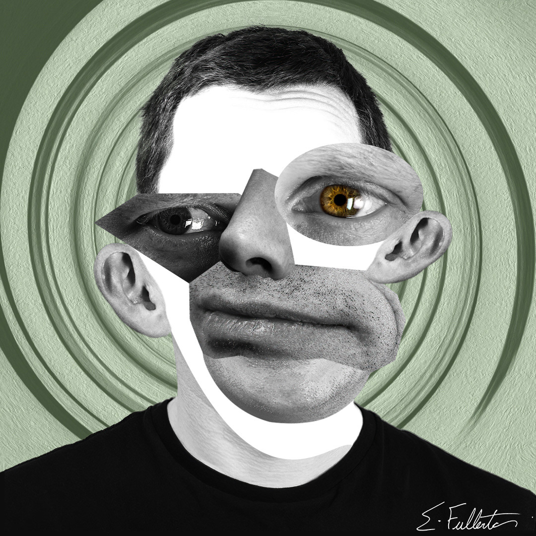 Week 1 - Self Portrait "Fragmented"