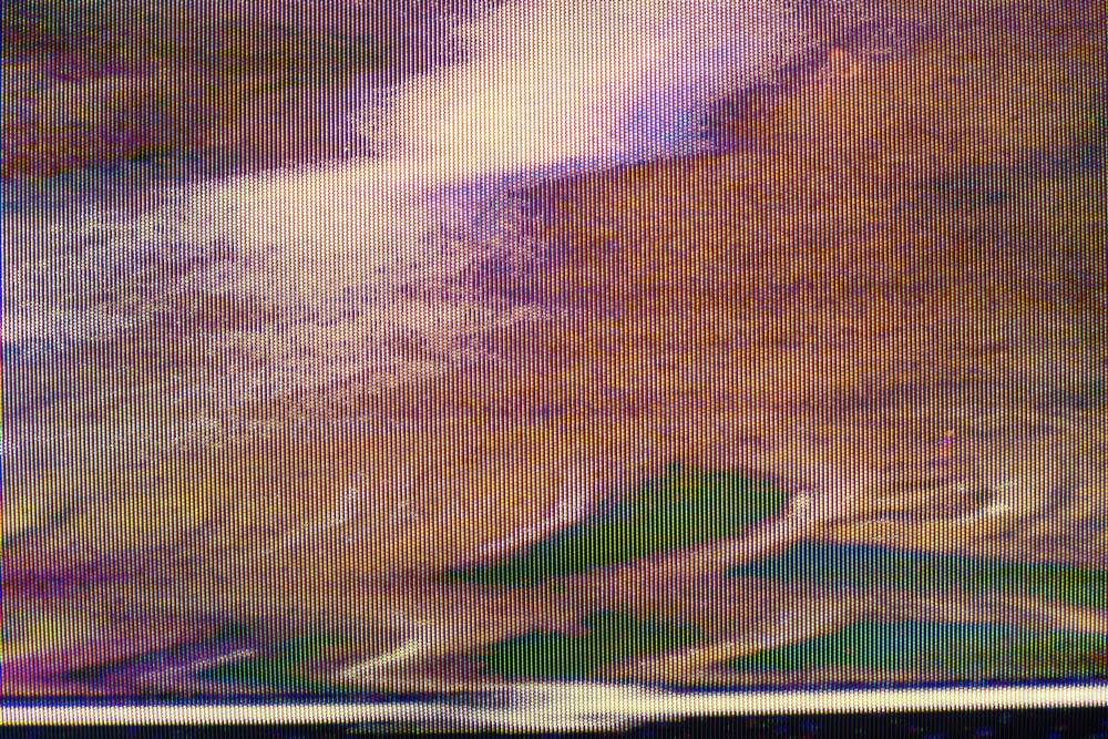 "TV Static", 40" x 60" Archival Print, Space 4 Art, 2016