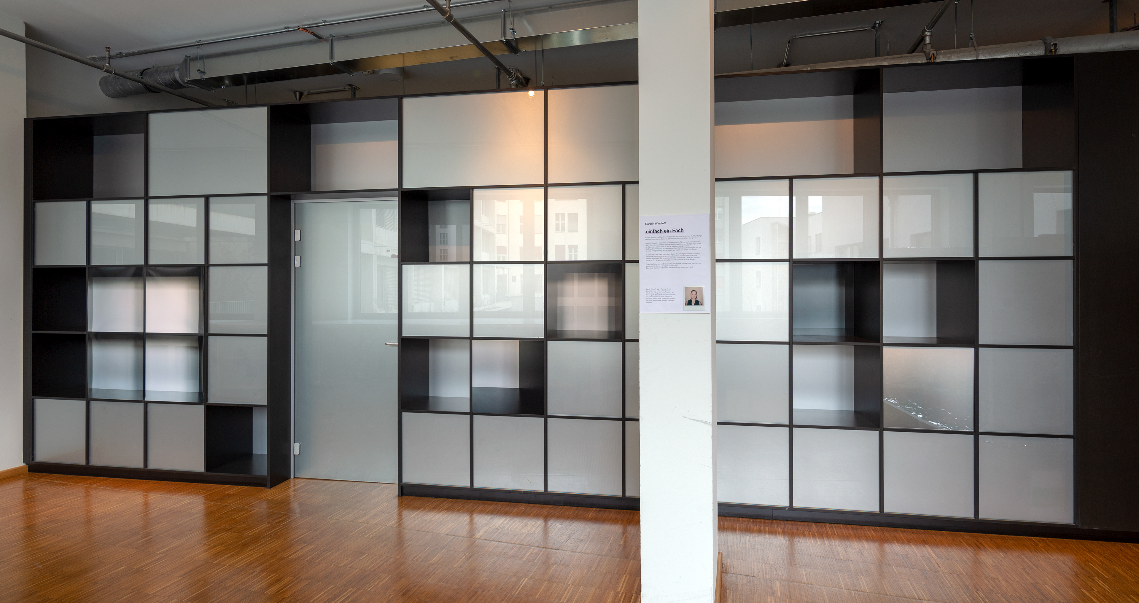 Fotoausstellung "einfach ein Fach" in den Räumen der design akademie berlin, 2019 