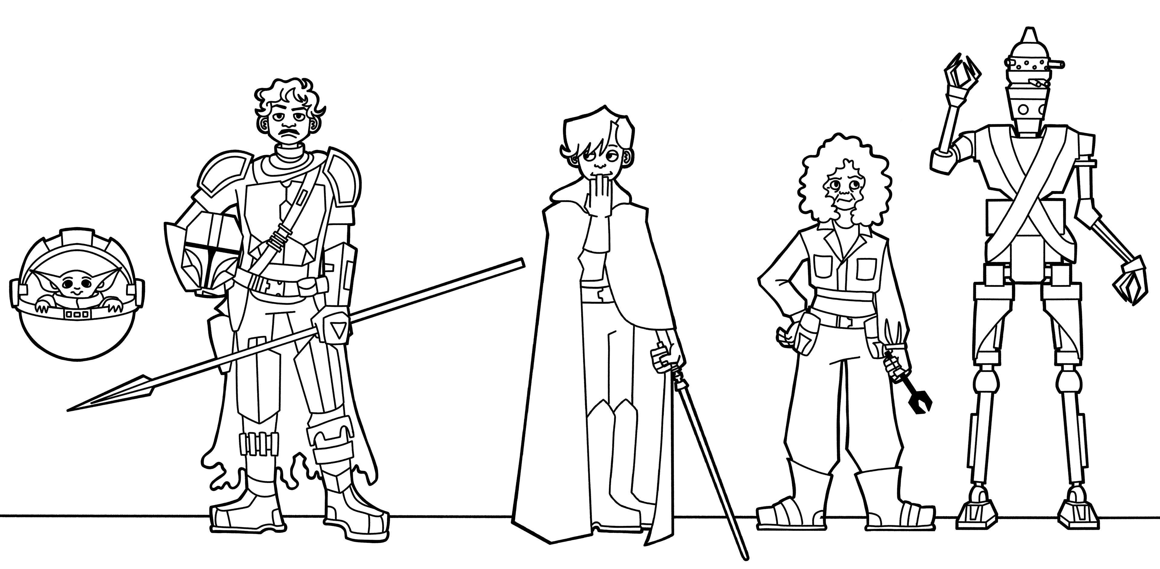 Star Wars Character Designs