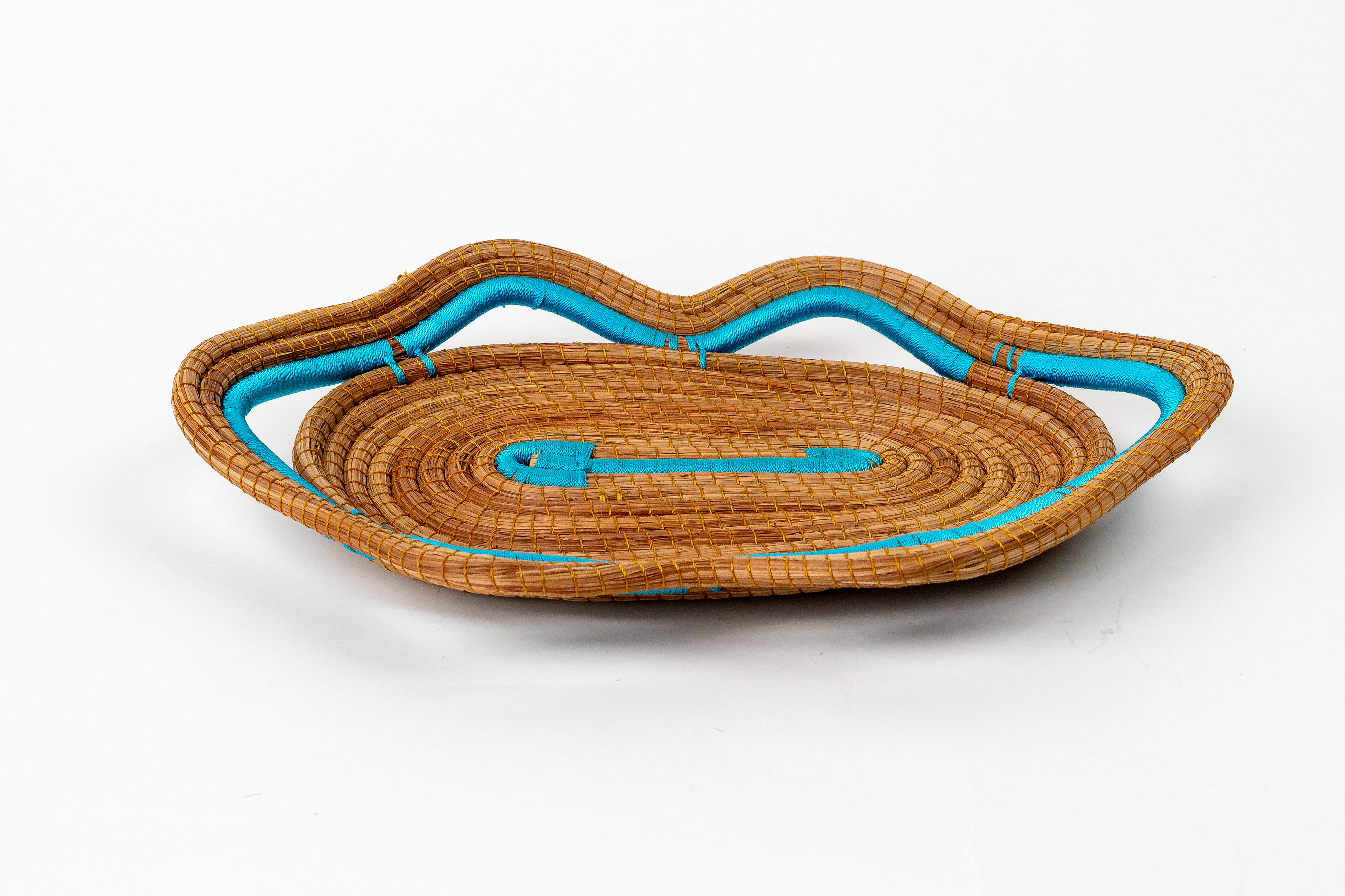 Teal Basket - $30