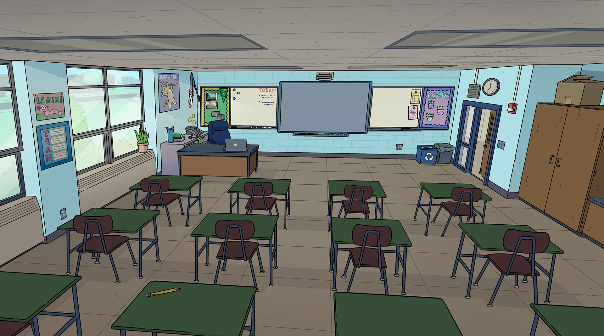 For Infamous Swoosh - Location Design, Layout, Color Design, & Paint