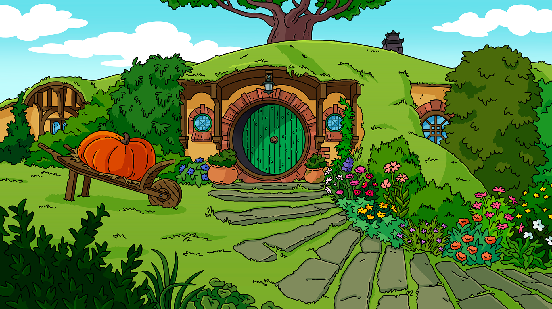 For Infamous Swoosh - Location Design, Layout, Color Design, & Paint