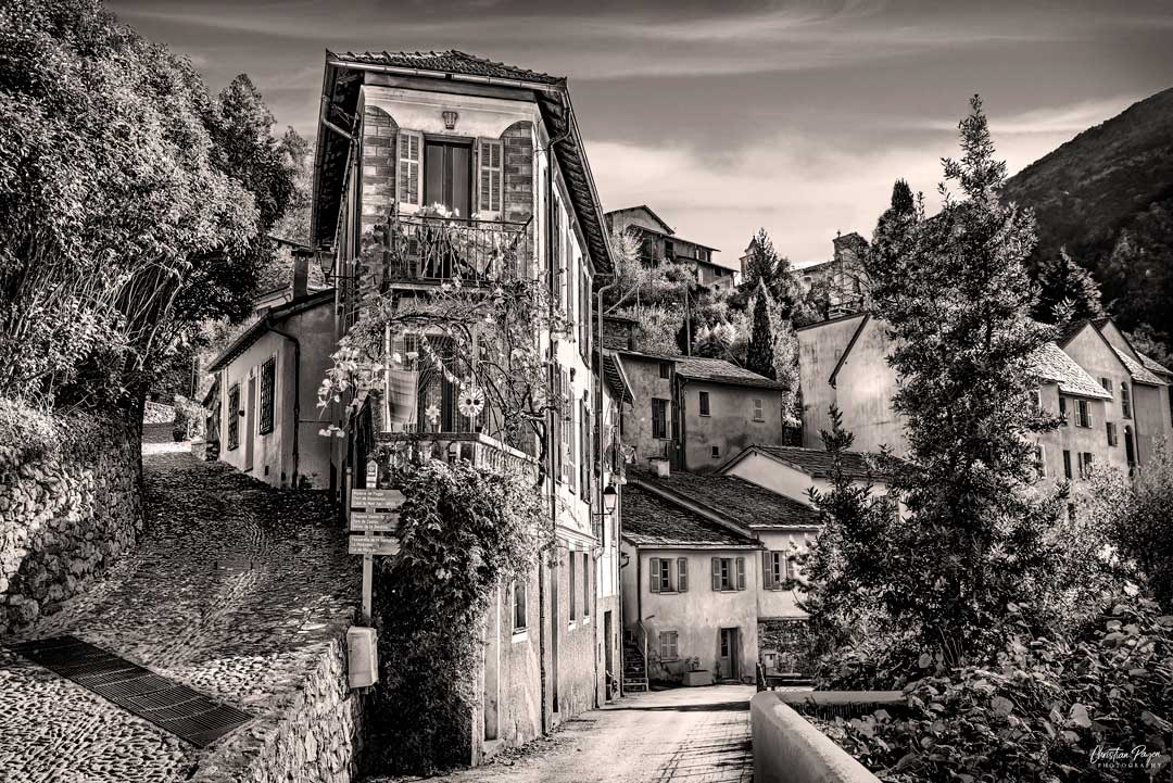 Saorge (French Riviera) BW
