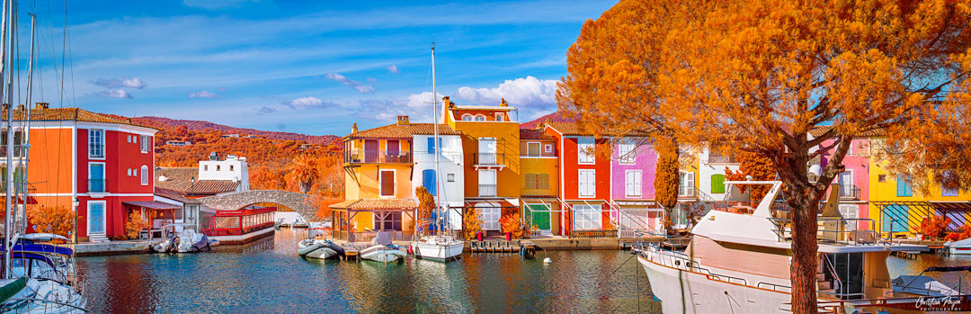 Port-Grimaud (French Riviera) Infrared IR Chrome