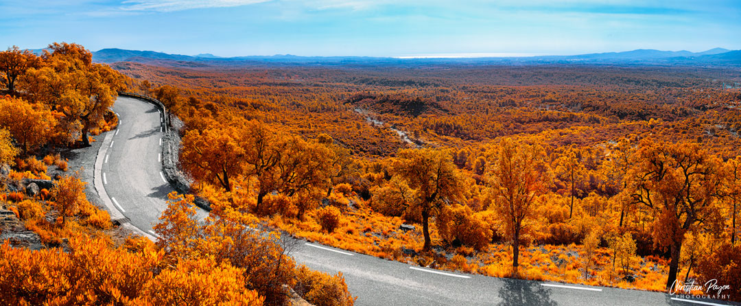 Bagnol (French Riviera) Infrared IR Chrome