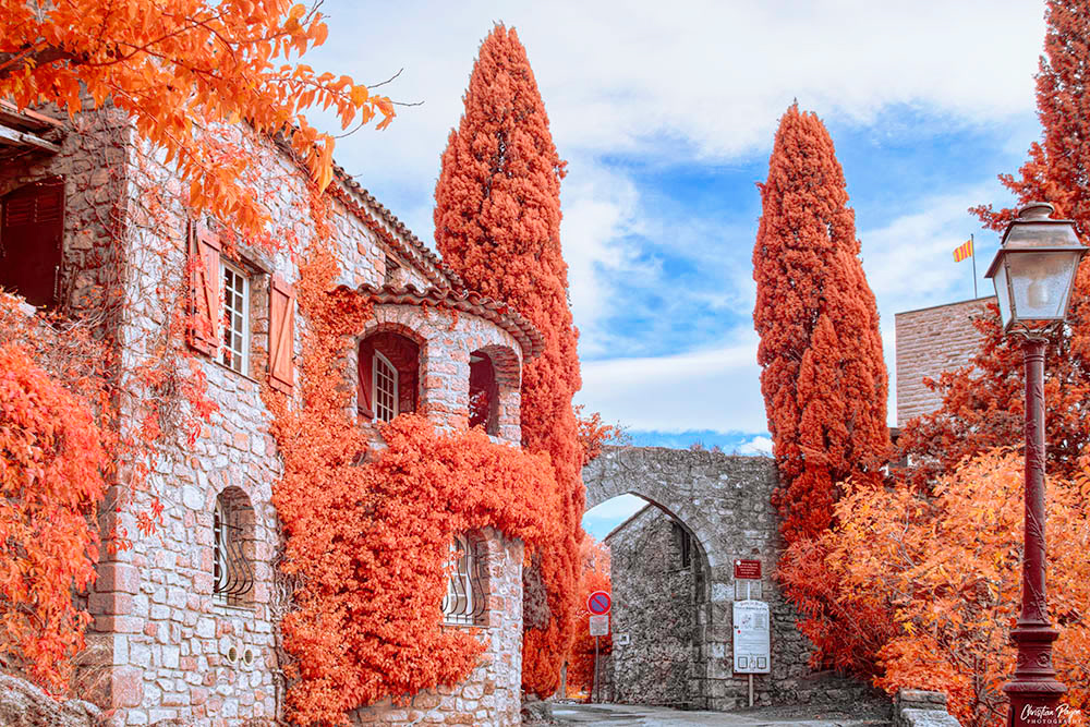 Les Arcs sur Argens (South of France) Infrared IR Chrome