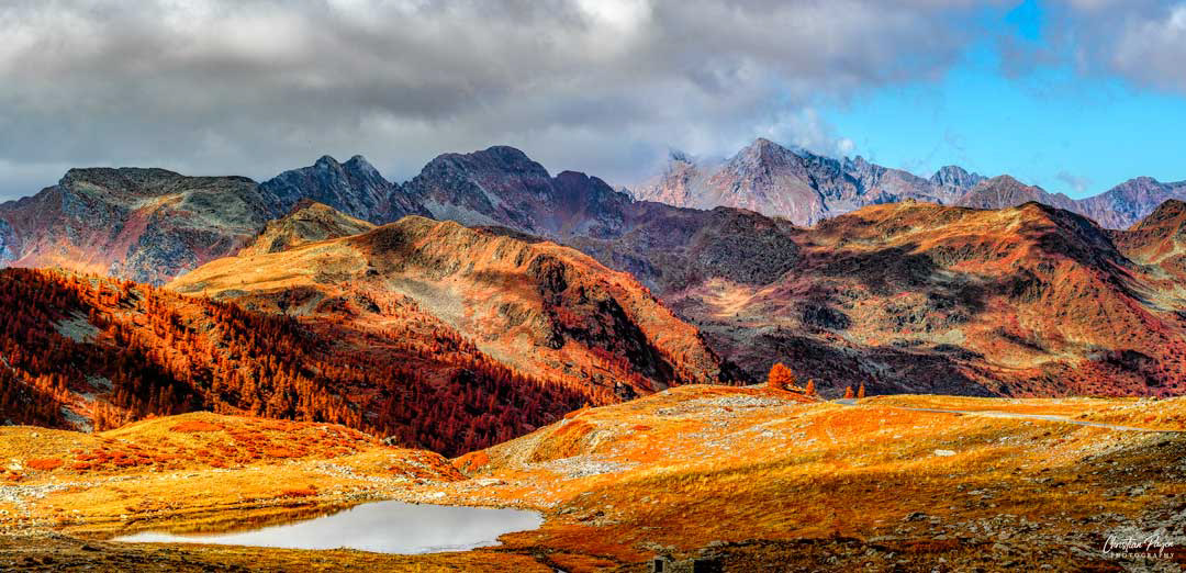 Col de la Lombarde (France) Infrared IR Chrome