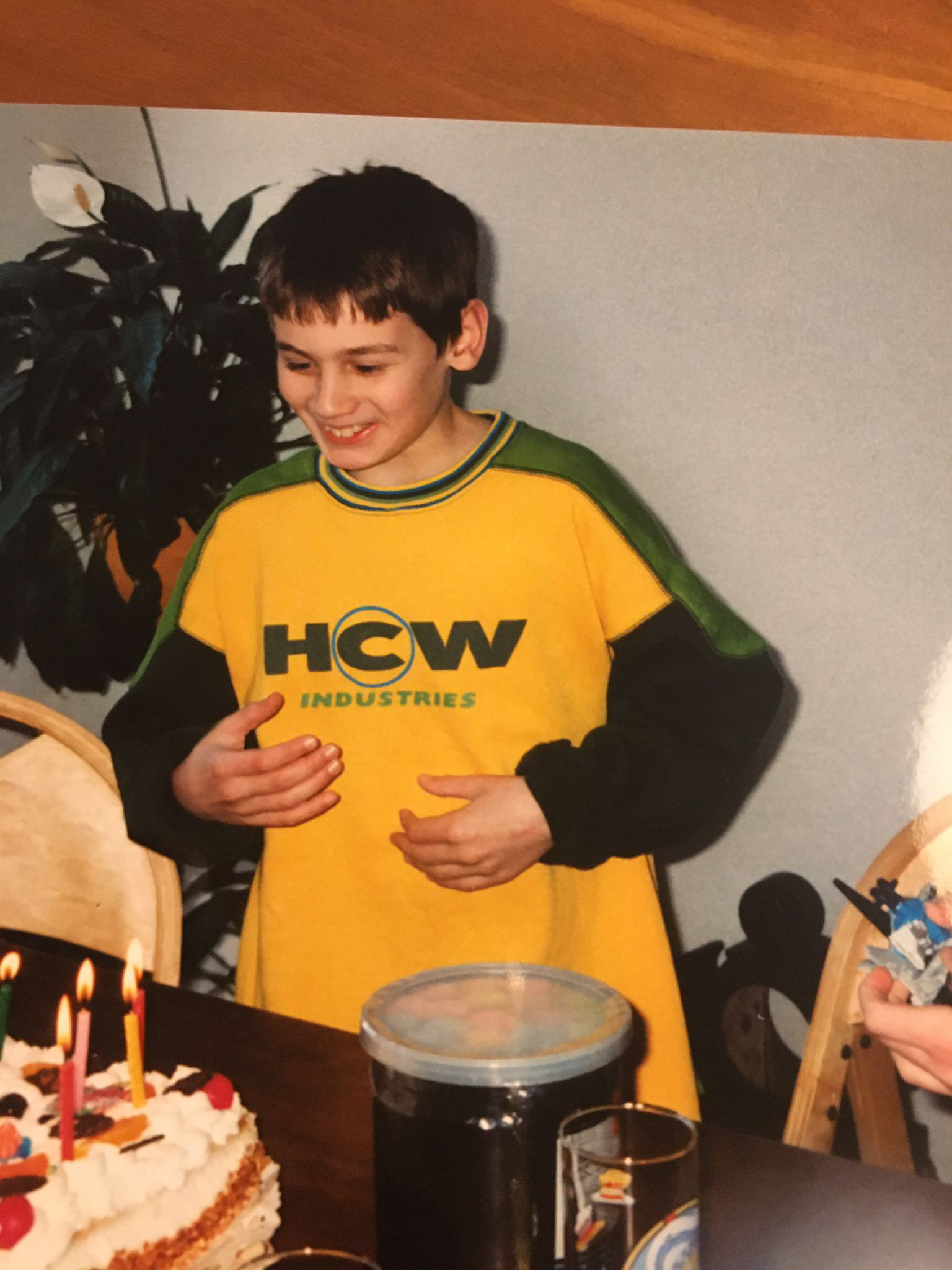 Pictures of me as a child