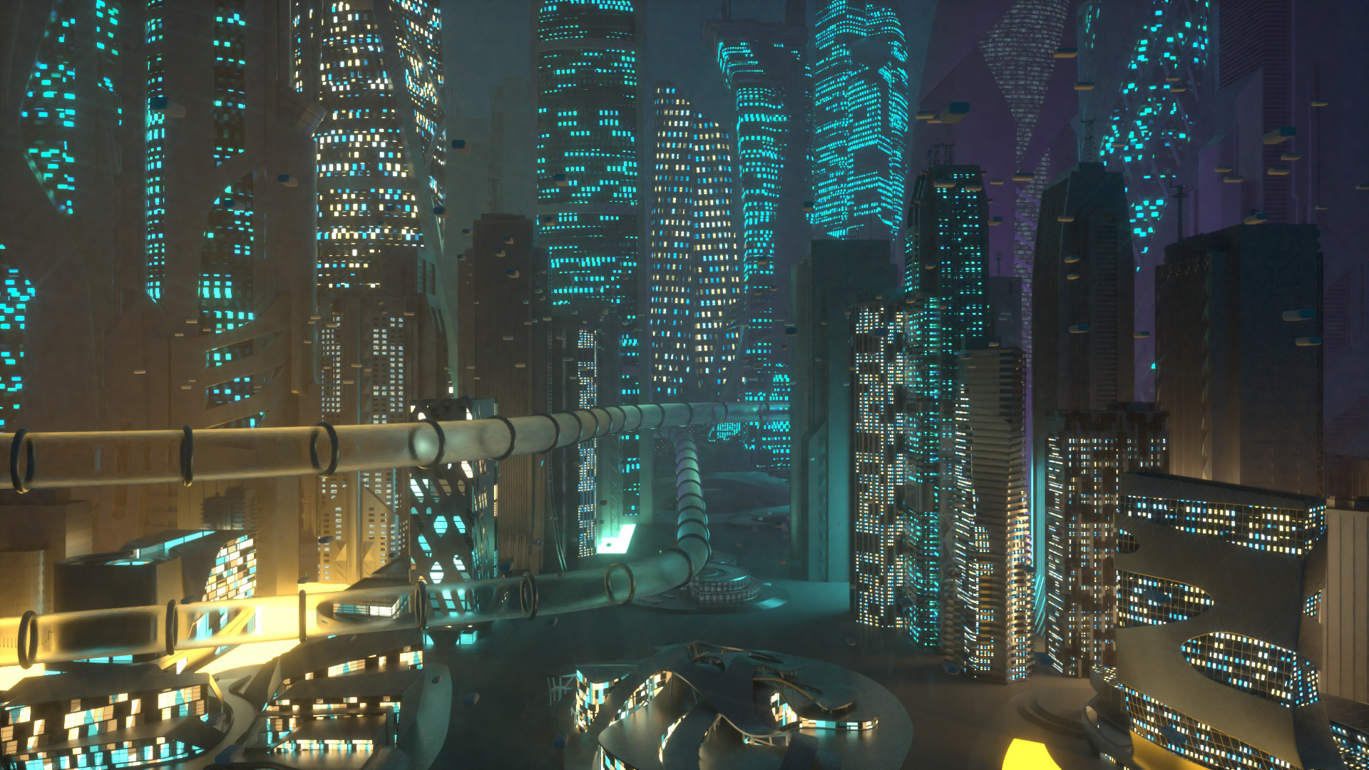 City additional infrastructures design