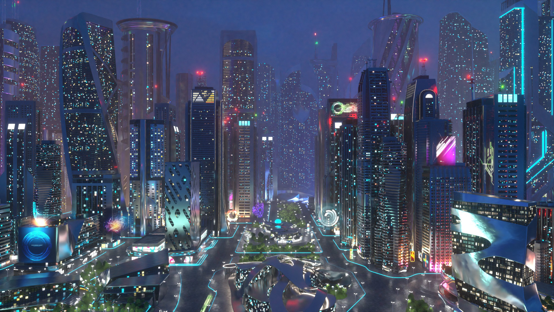 Scene scale correction, environment and vegetation setup