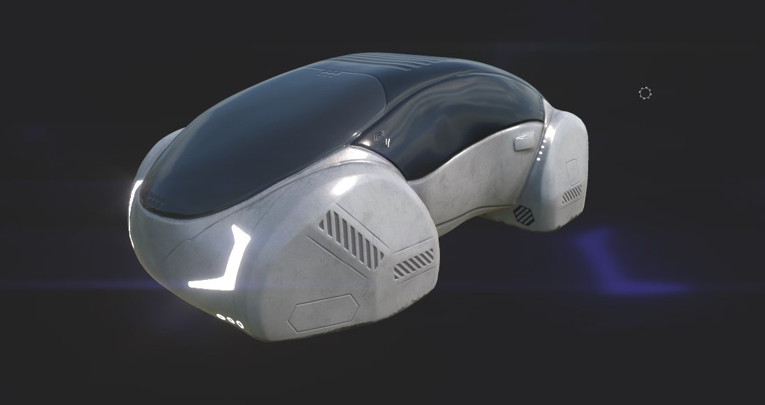 Concept future vehicle