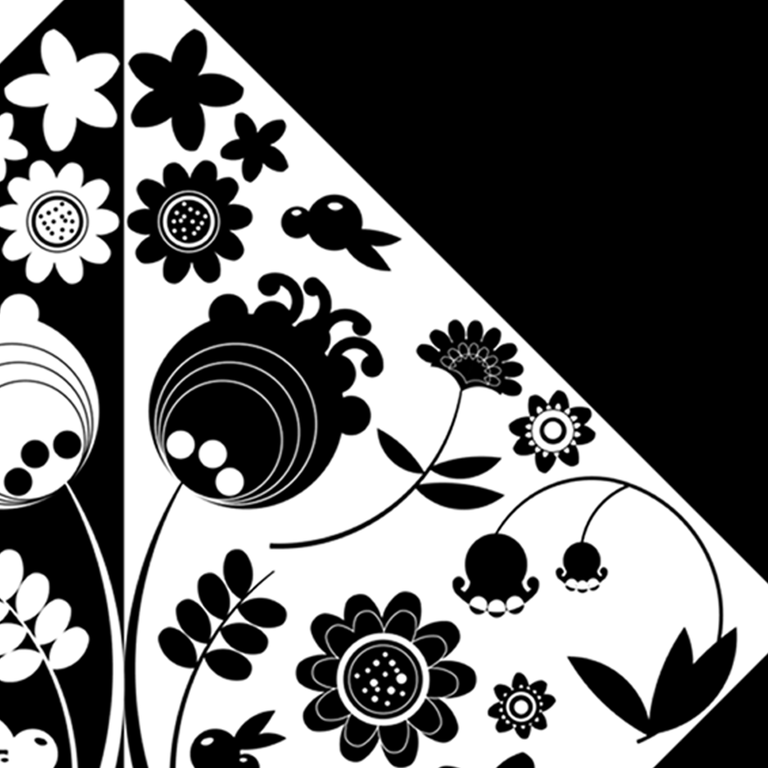 A closeup of the motif.