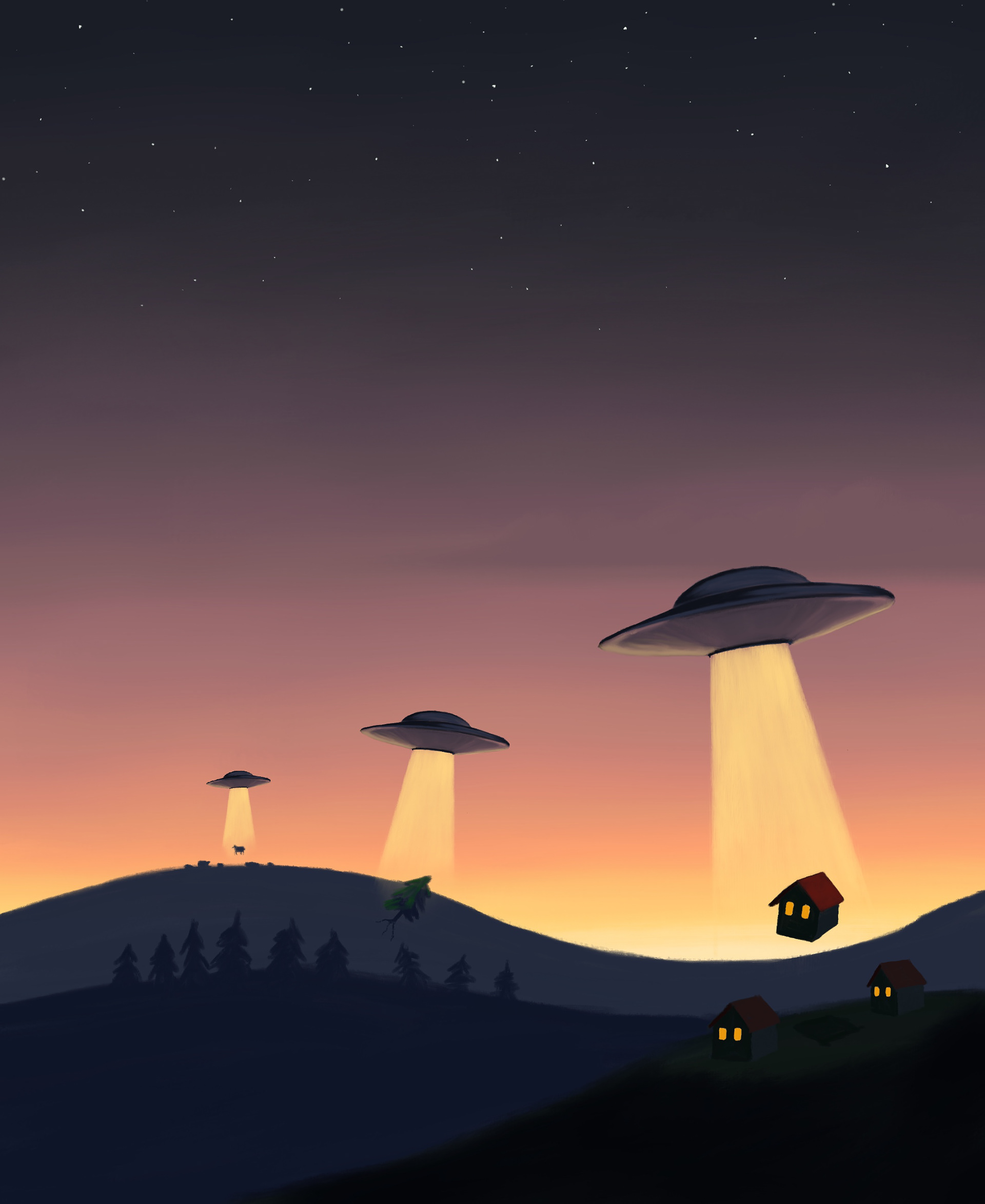 Alien, Digital art, 2019