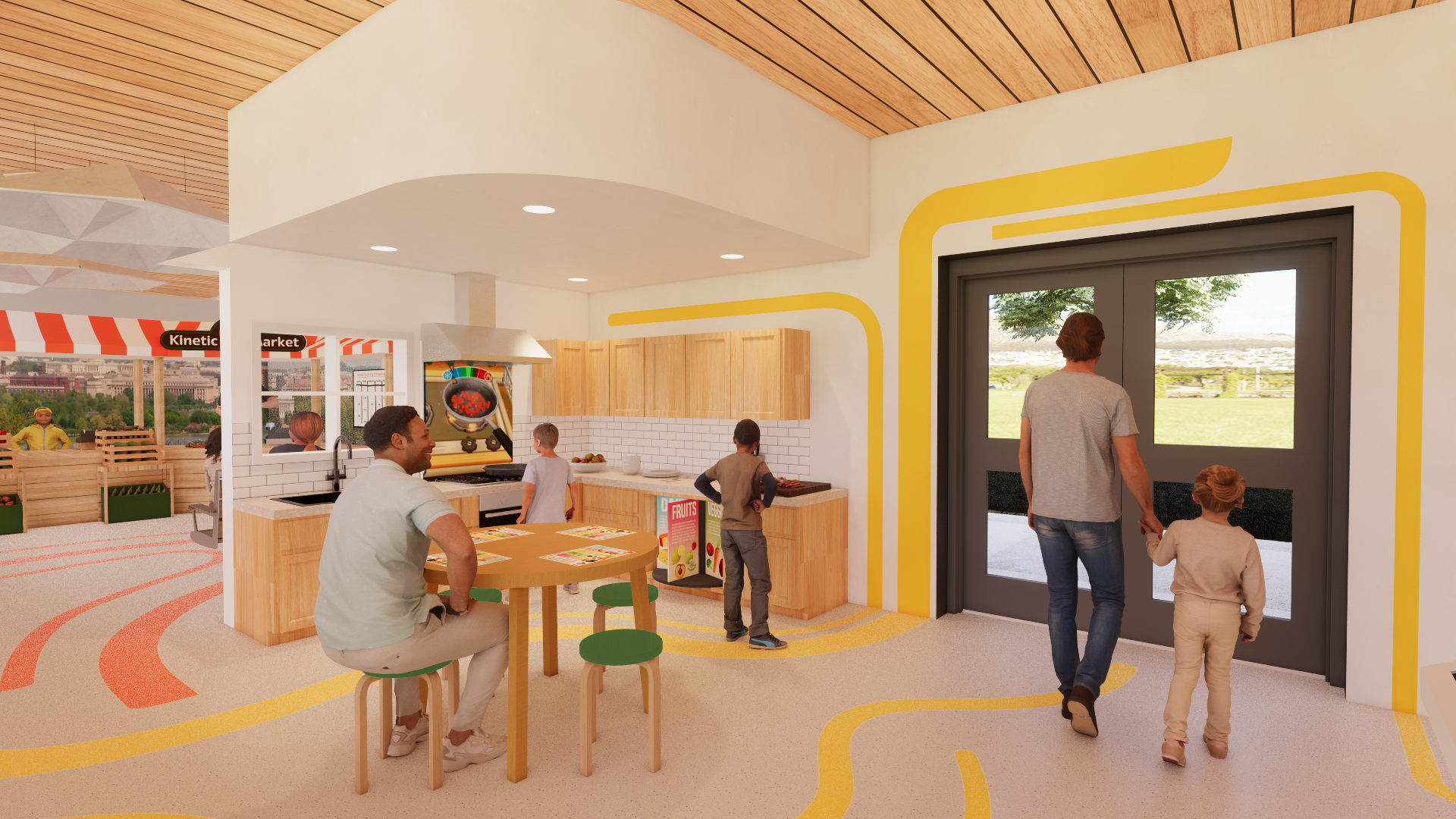Nutrition Kitchen Exhibit