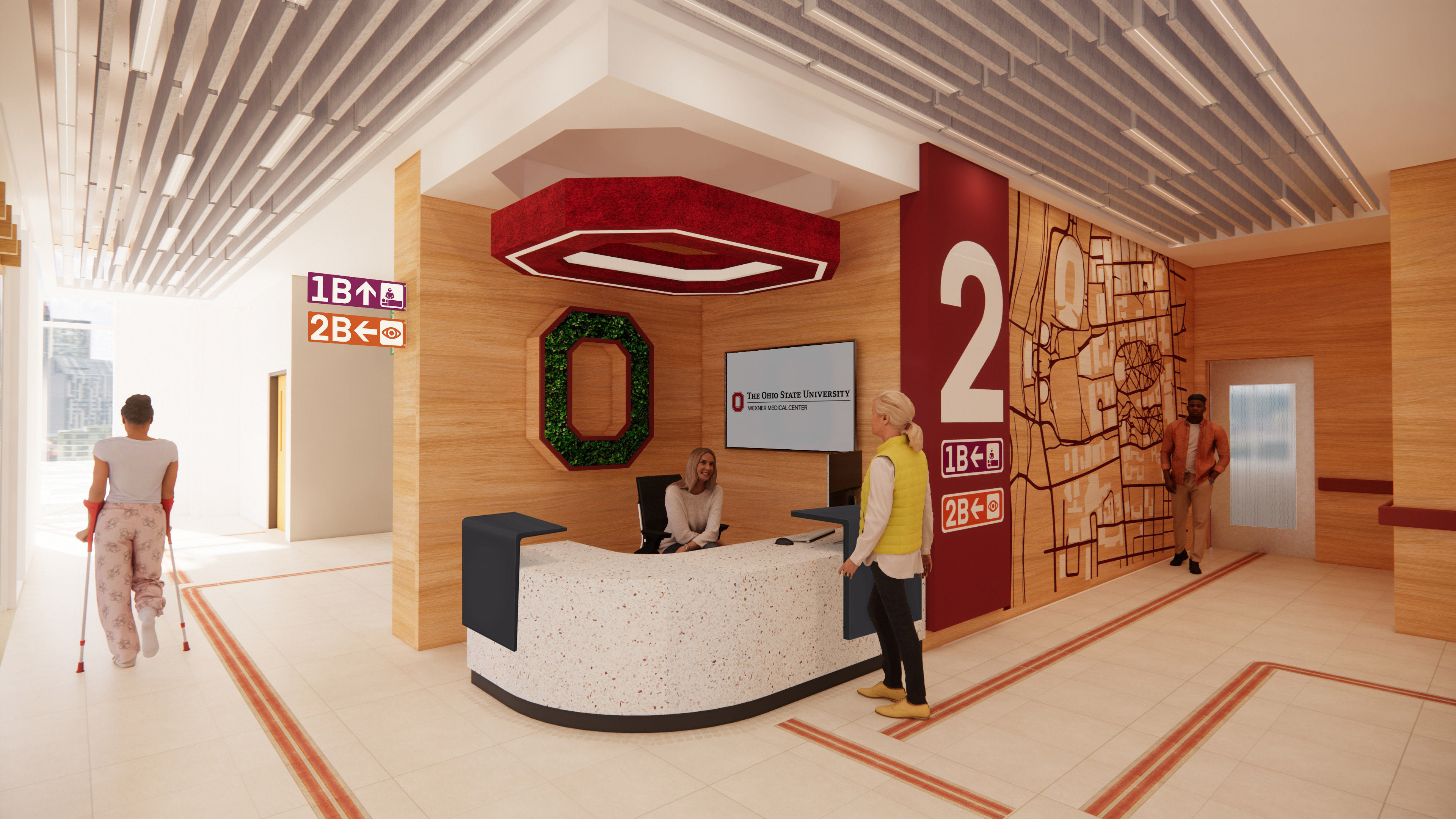 Second Floor Info Desk