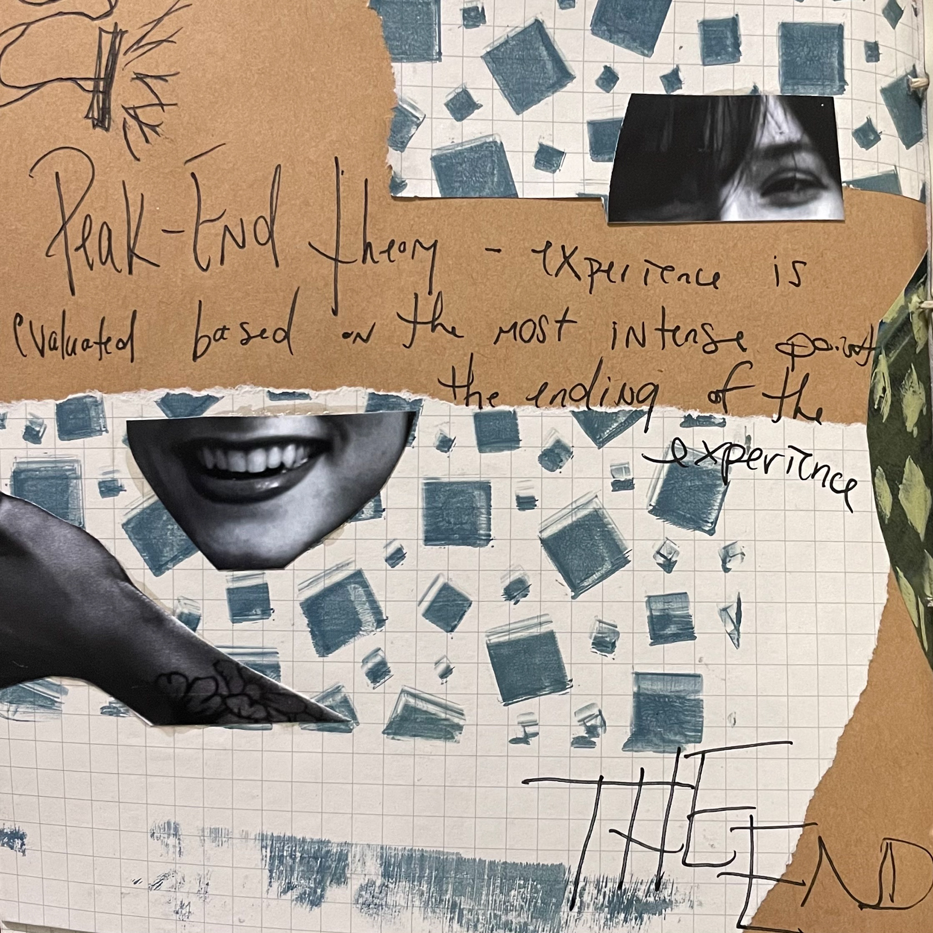 2021 - Collage Book - Photo, Gelli Print, Pen and Ink on Paper