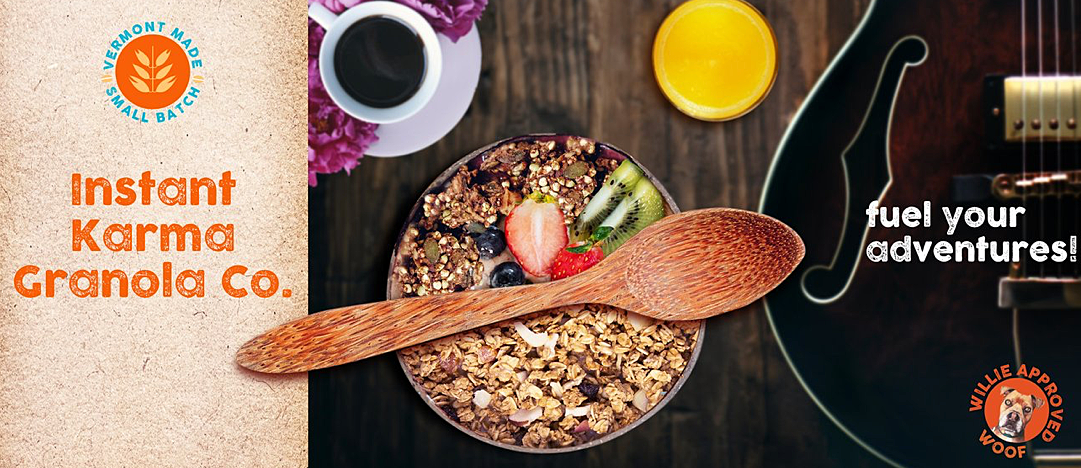 Instant Karma Granola Co. Identity and Web Design