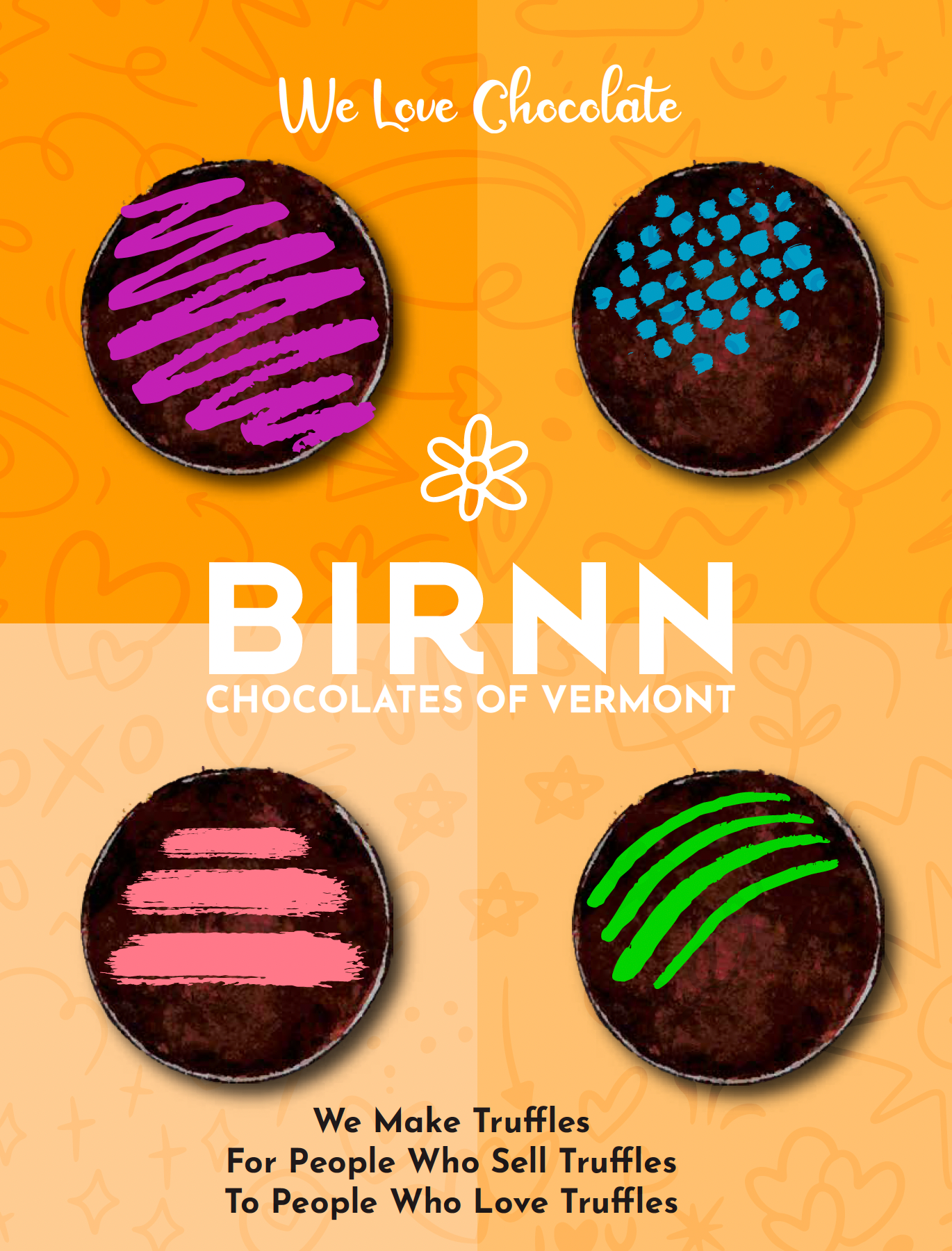 Birnn Chocolates Rebrand Concept