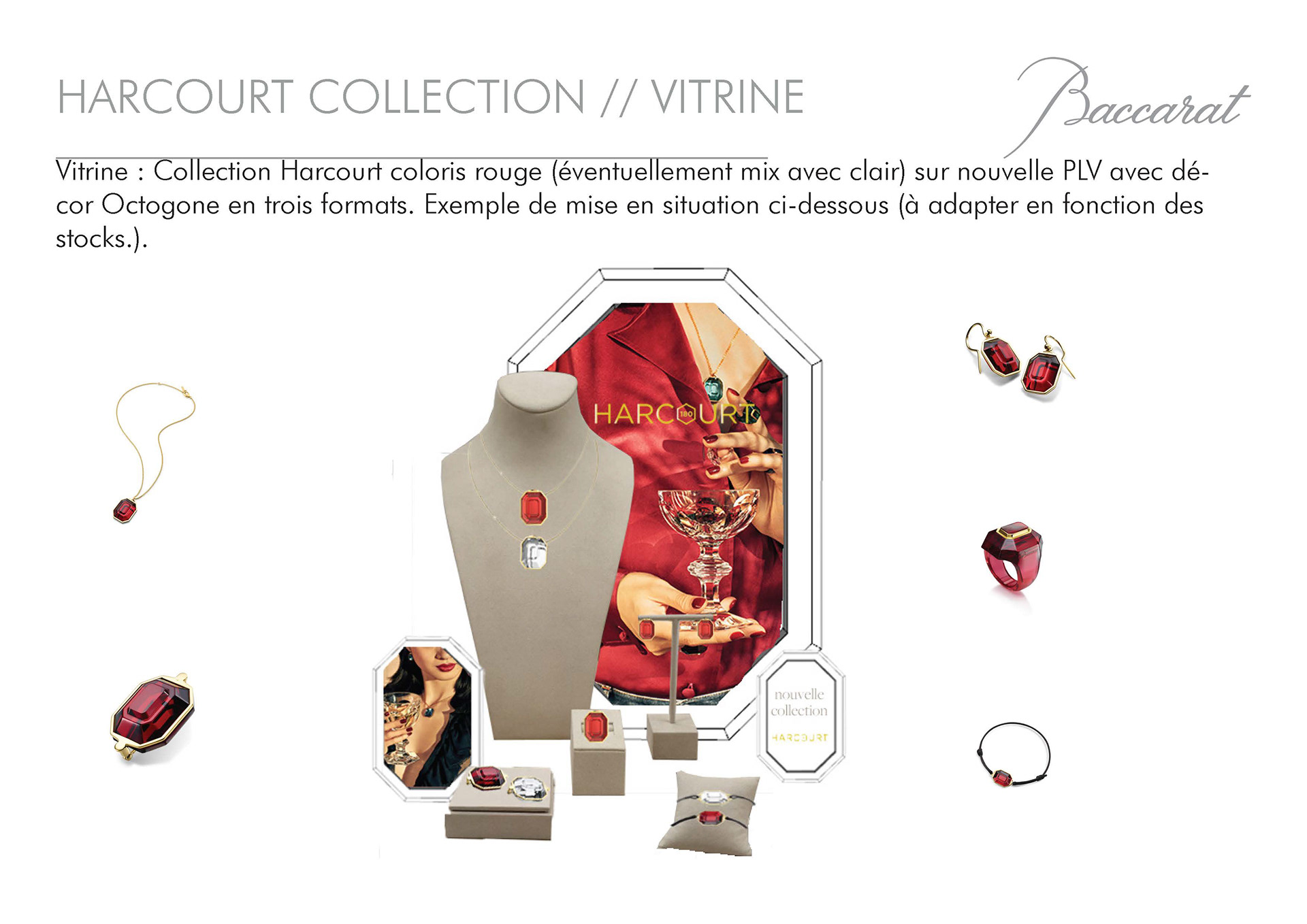 Searches, 3D designs, development and production of windows, VM tools, POS advertising, Pop up stores, event s set-up.. .
