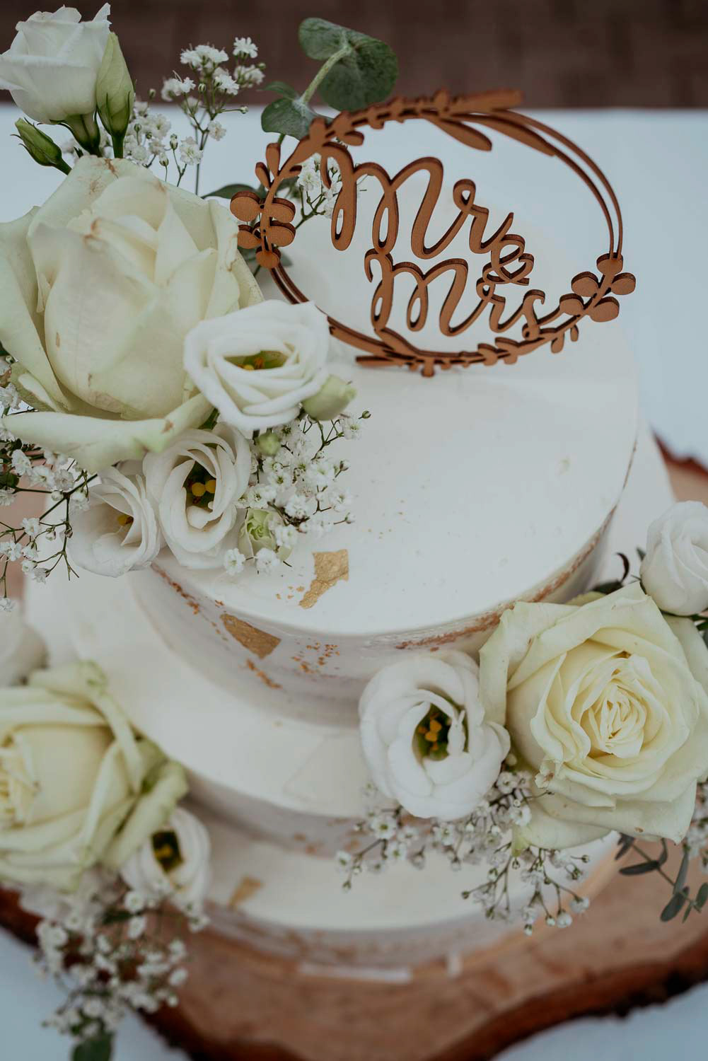 Die tolle Hochzeitstorte