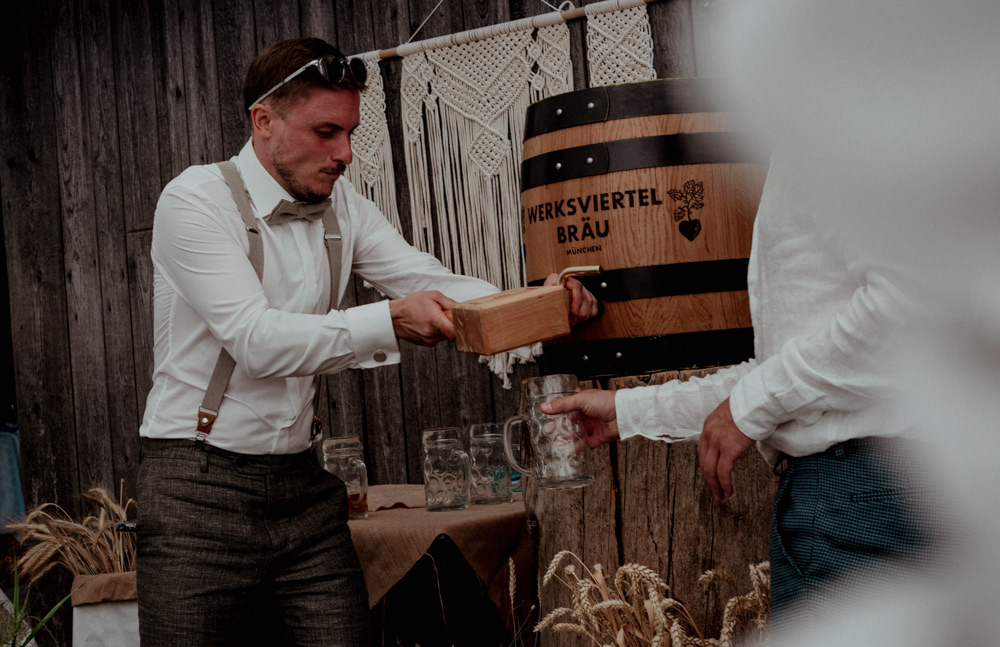 Jetzt fließt auch frisches Bier 