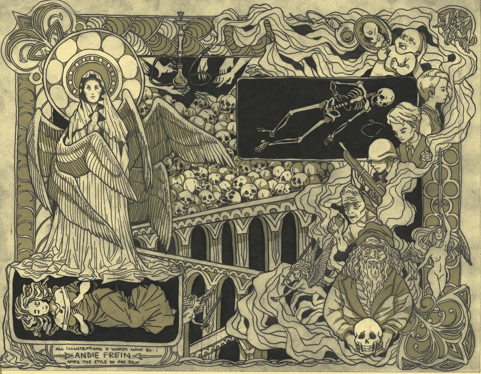 Graphite & Digital Color