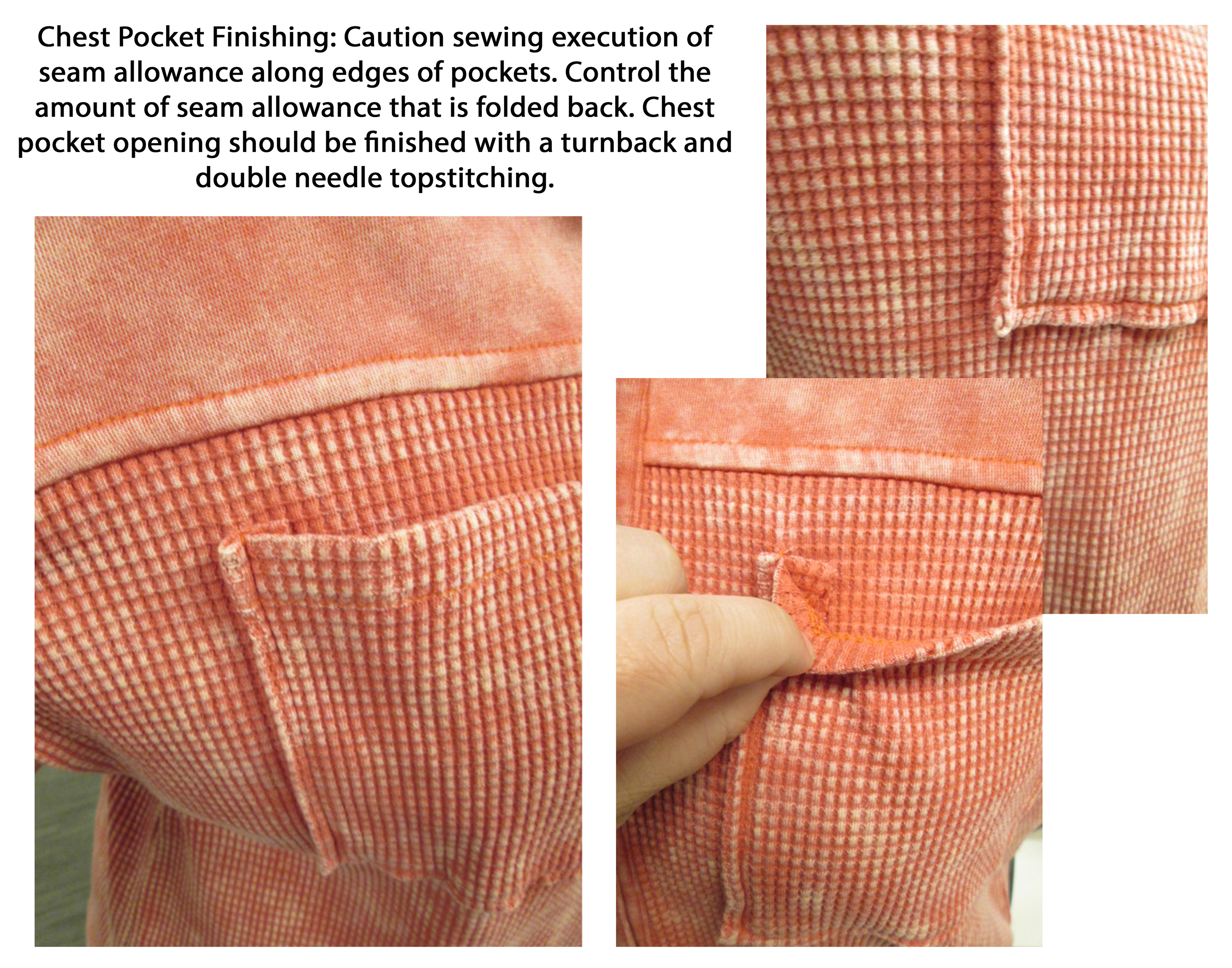 Pocket Construction Callouts