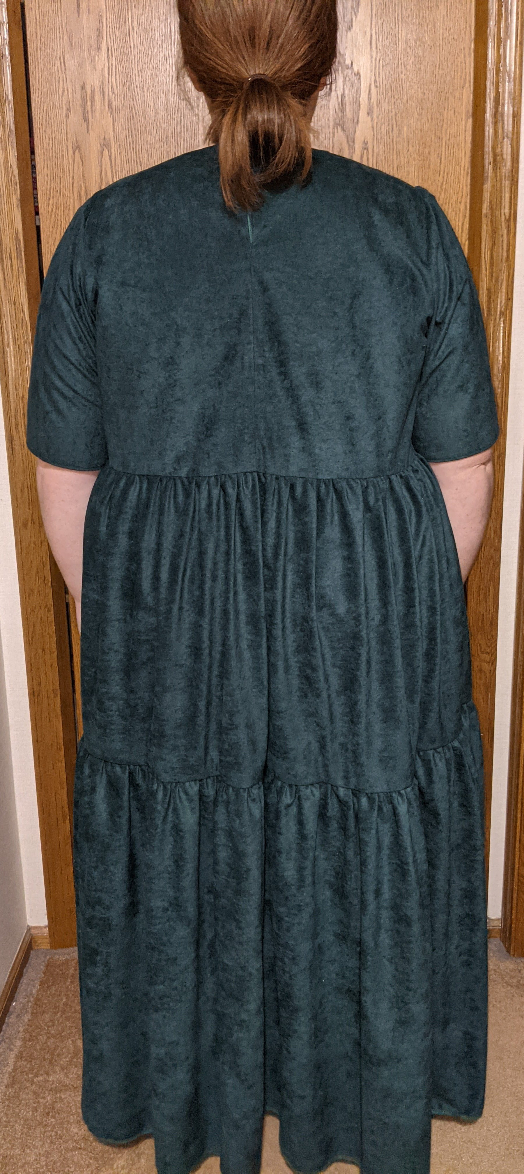 Fit model in final dress.