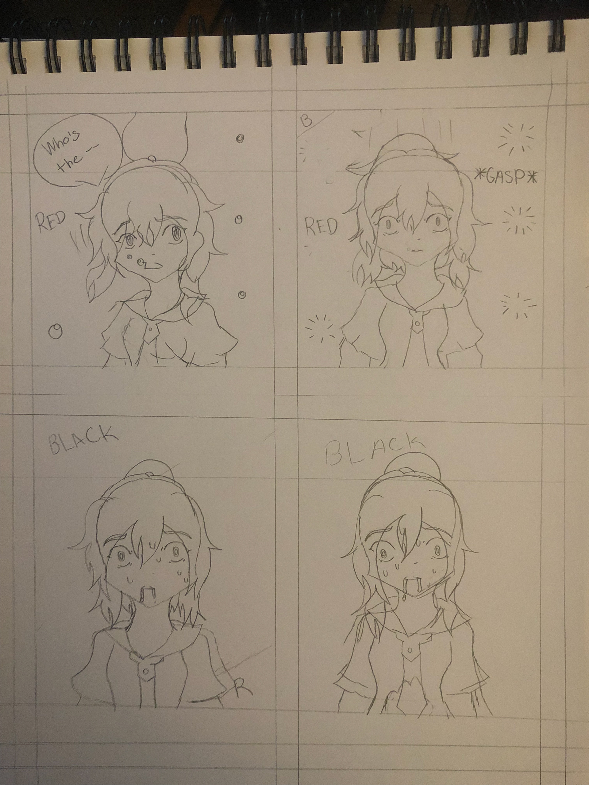 Pencil Sketch Page 3