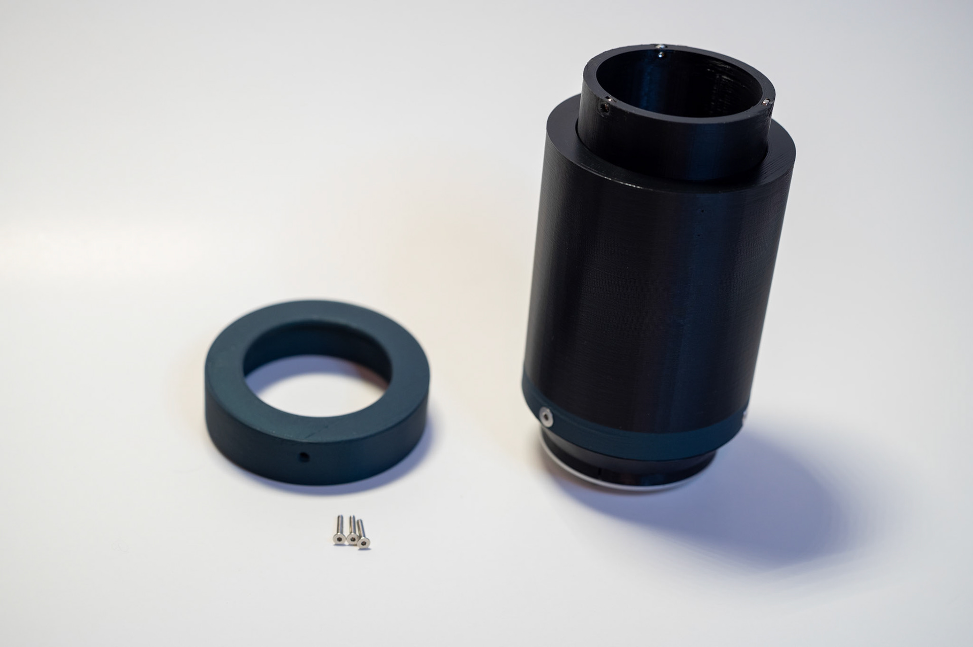 Lens with front removed