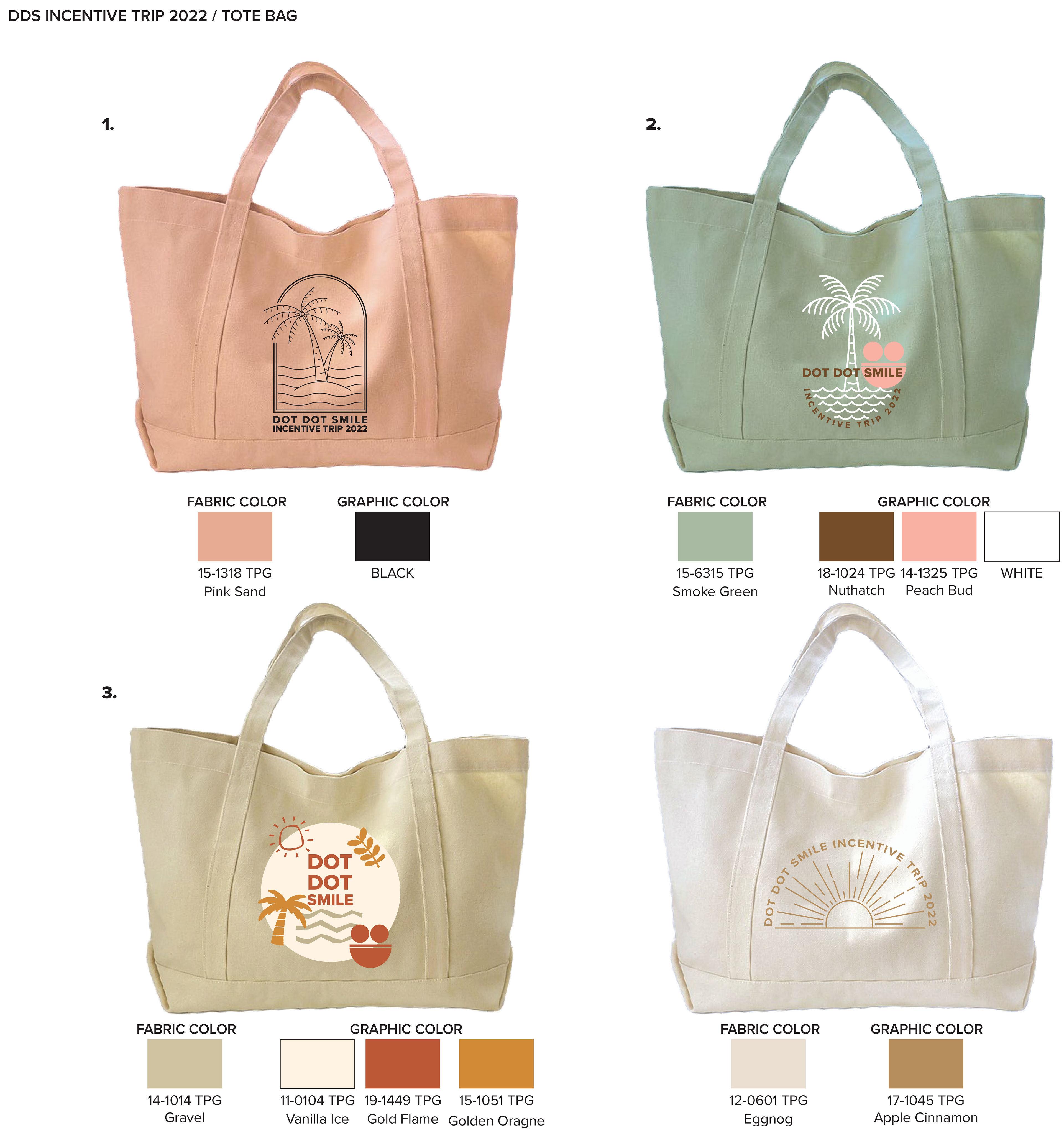 DotDotSmile- Beach Tote Bags