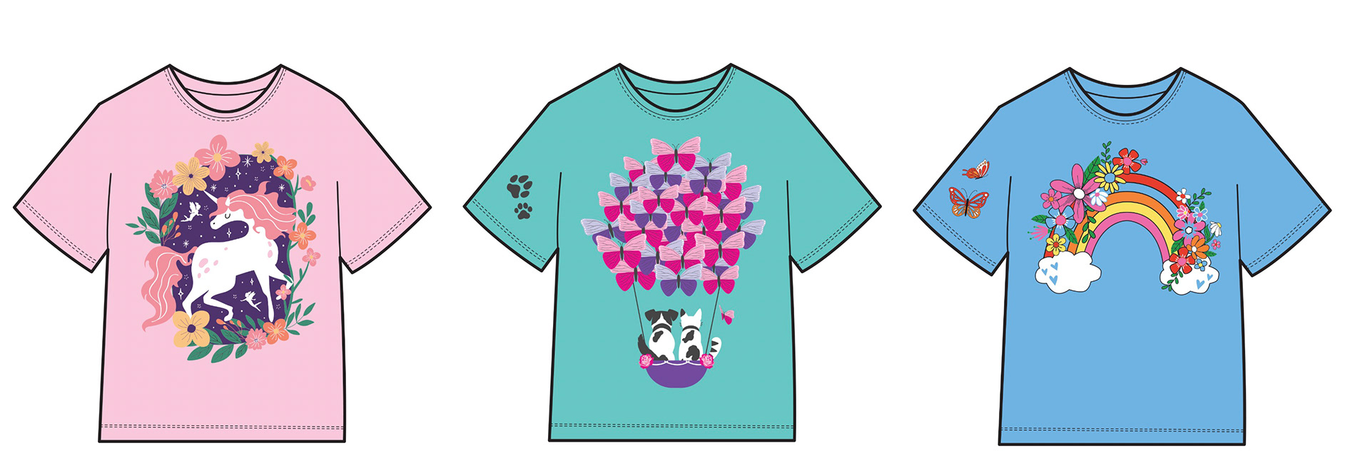 Love and Sprinkles Girls' Graphic T