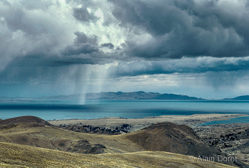 A 3810 metres  le lac titicaca