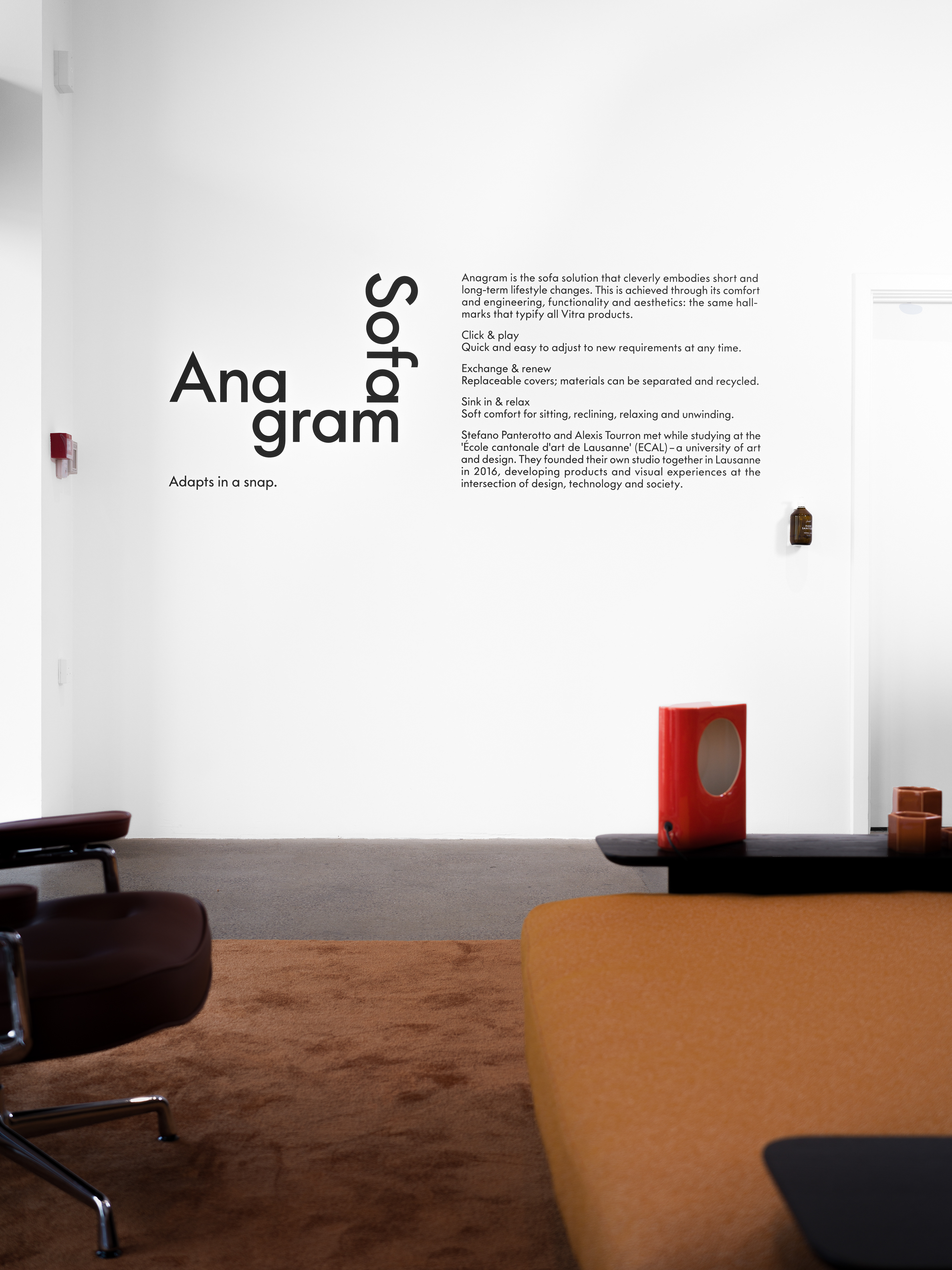 Vitra x hellome.studio / Anagram Sofa / Copenhagen x Berlin