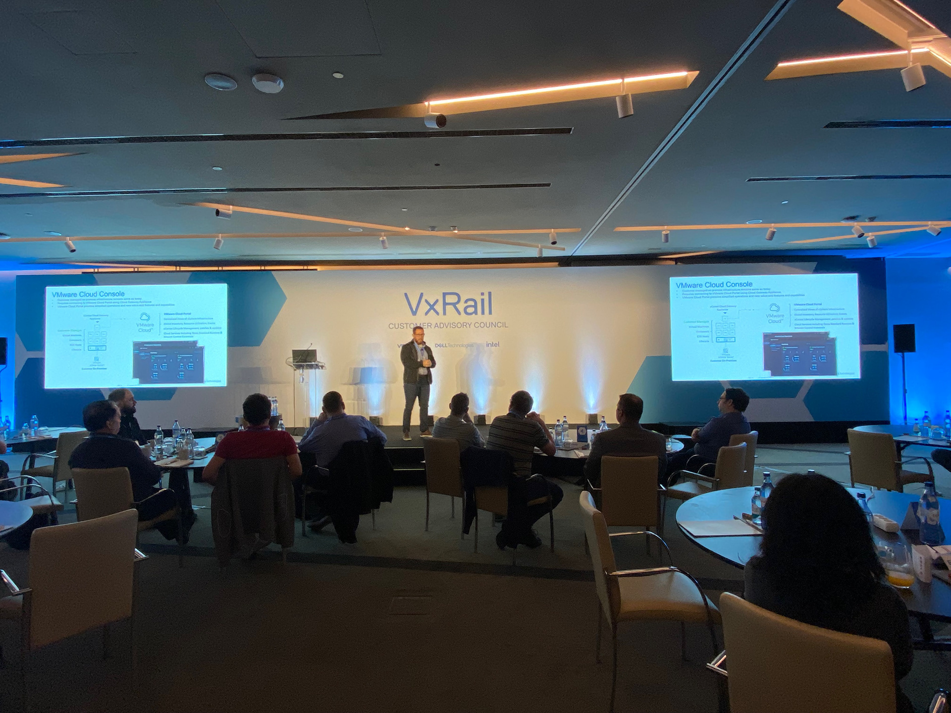 Backdrop Layout Design with A/V