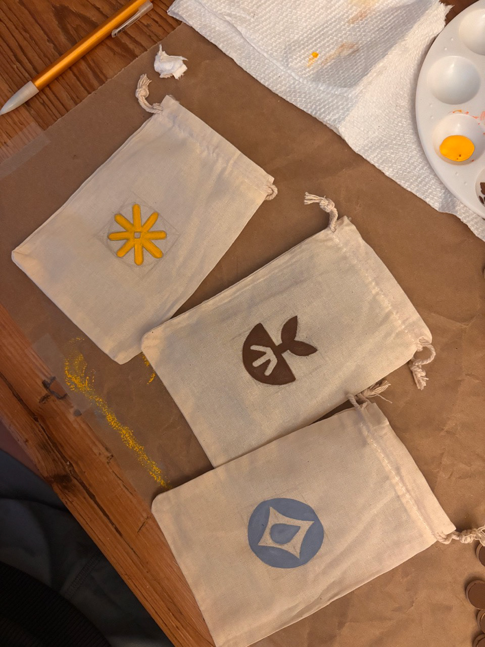 Painting individual resource tokens