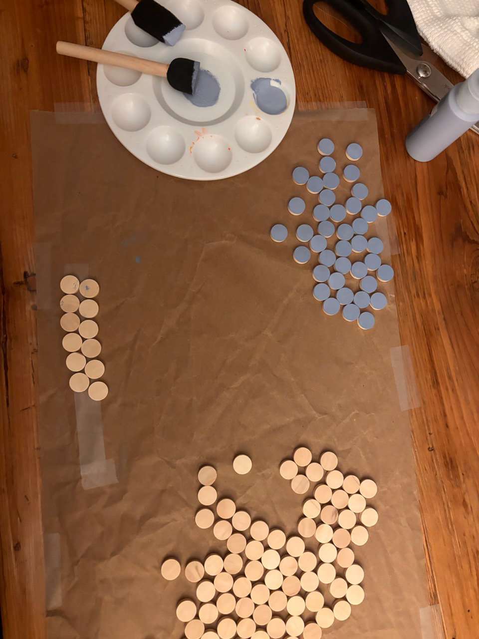 Painting individual resource tokens