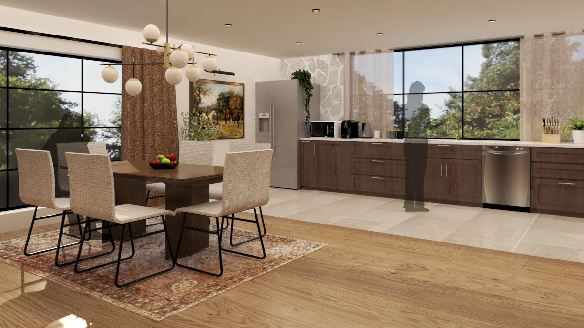 Kitchen/ dining