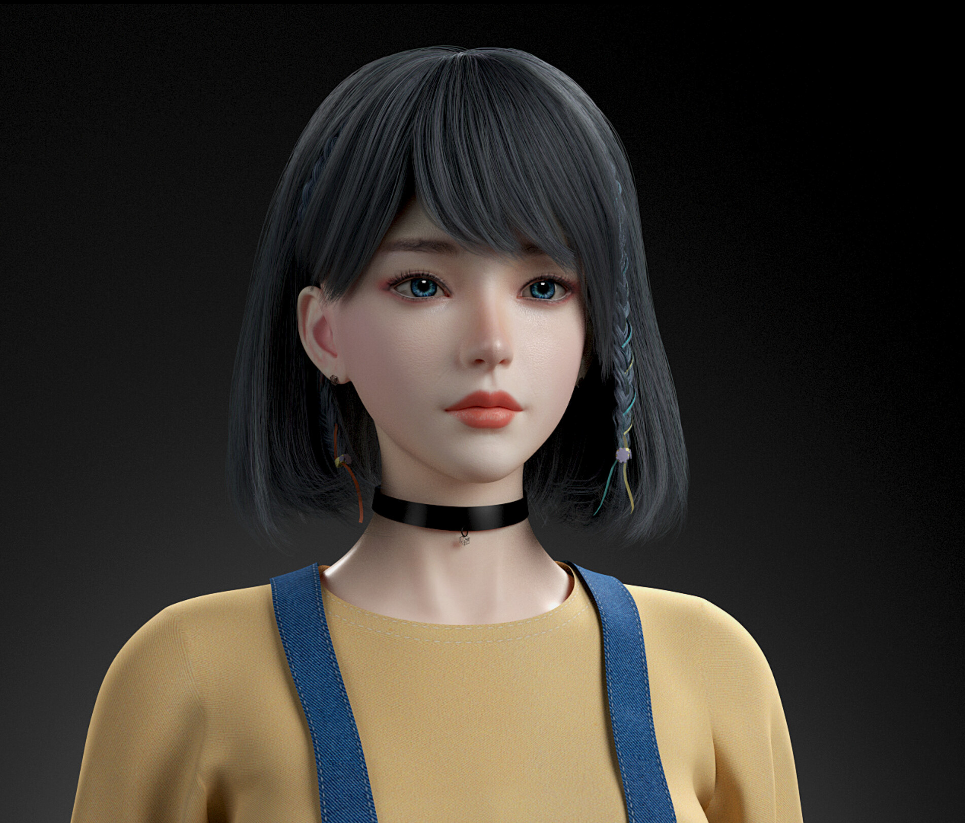 Denirio Thompson - 3d female character models