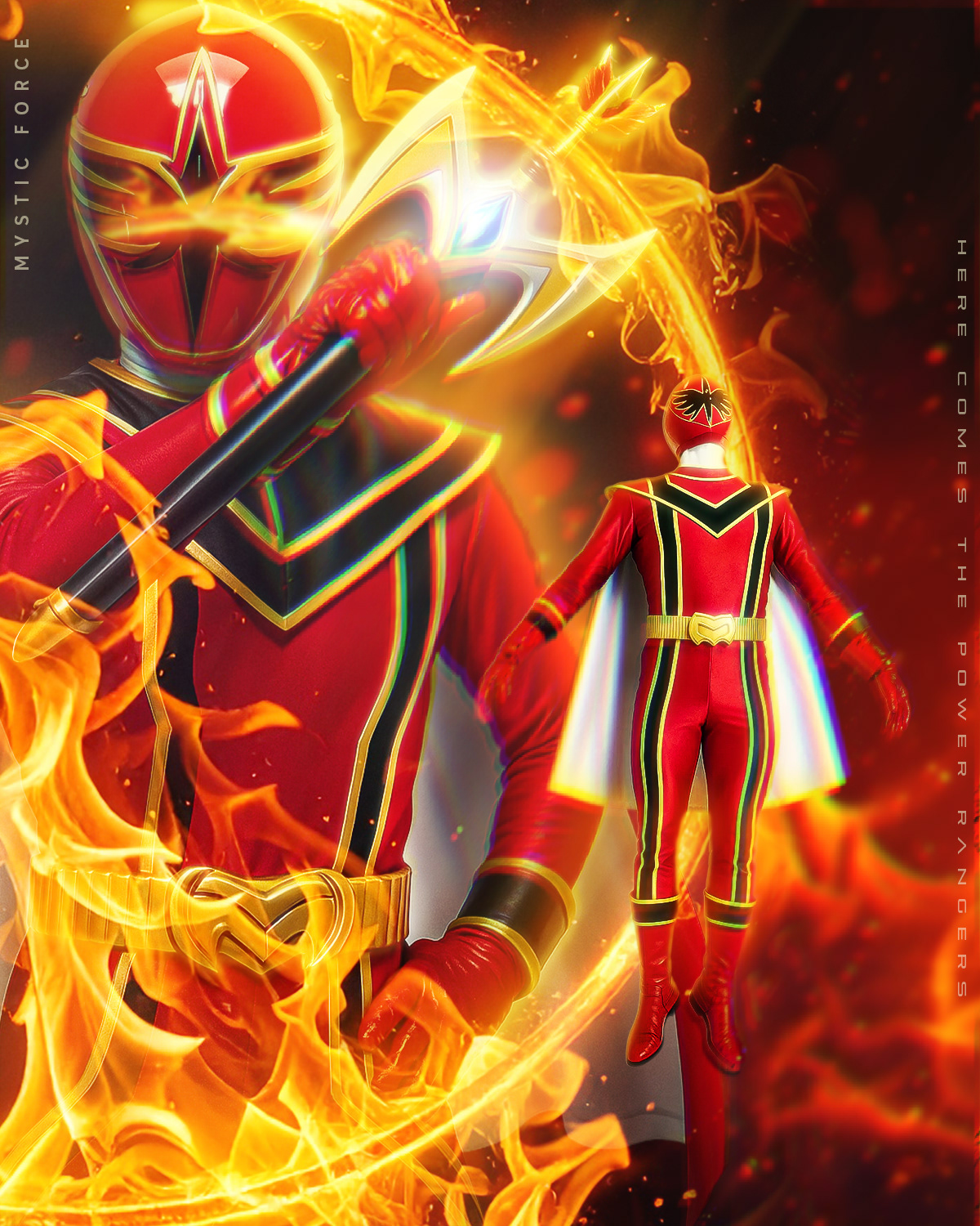 "Red Mystic Ranger"