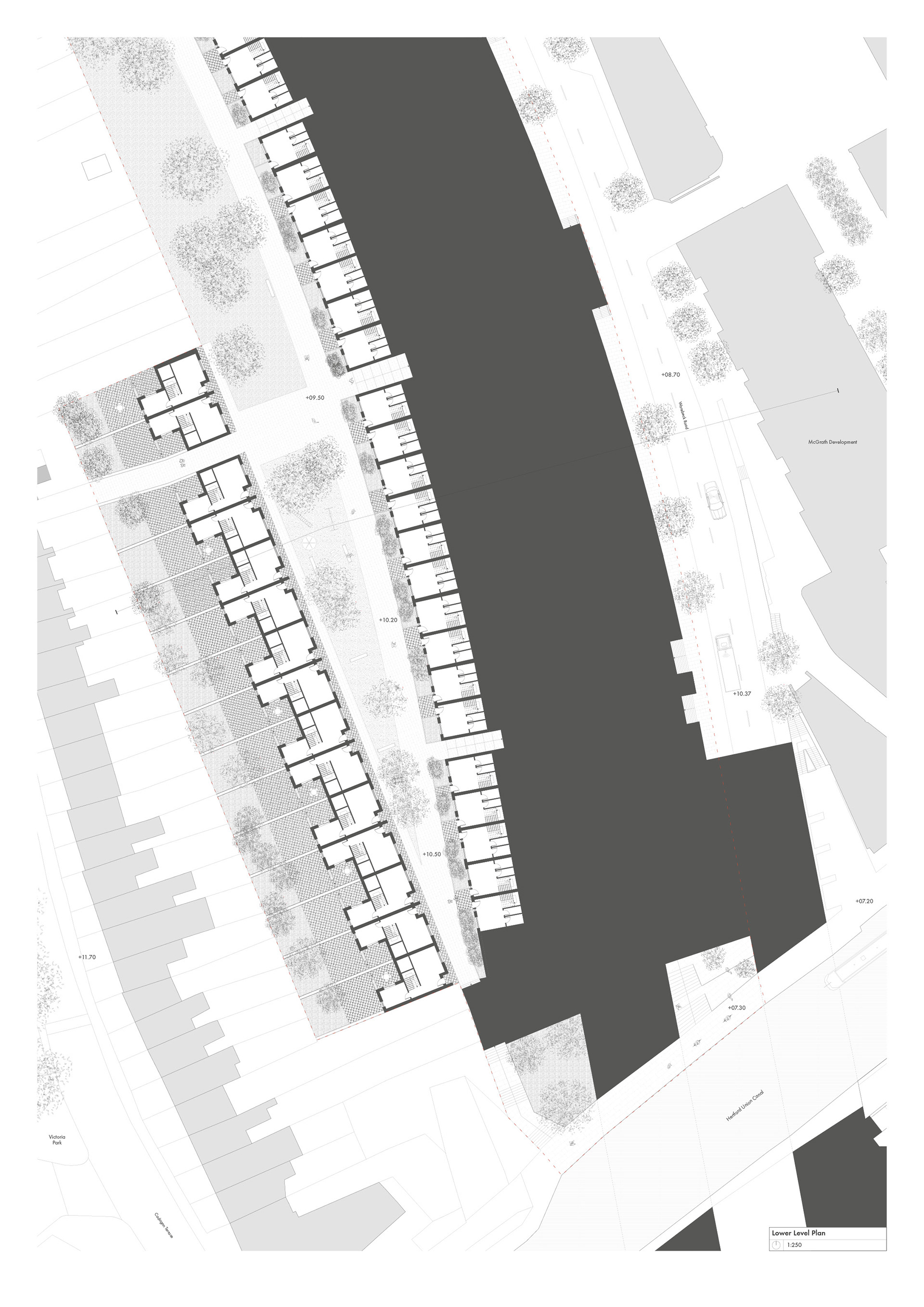Lower level plan