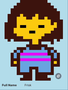 Frisk from Undertale