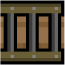 End - horizontal rail