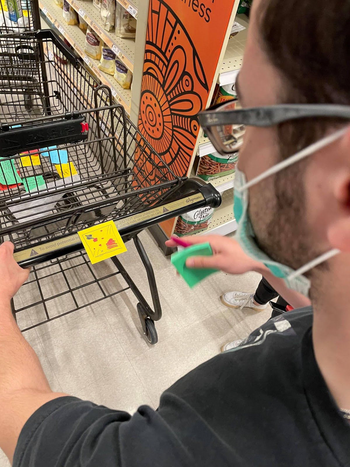 Example 1: Cart provides real-time crowding information