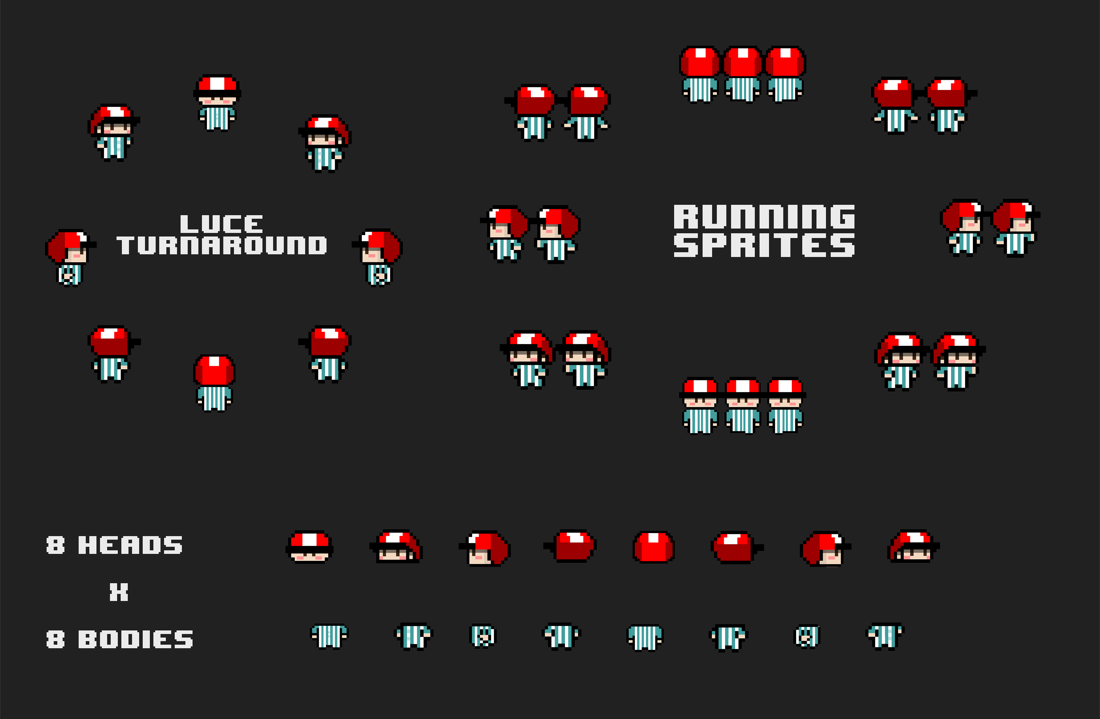 Alpha spritesheet