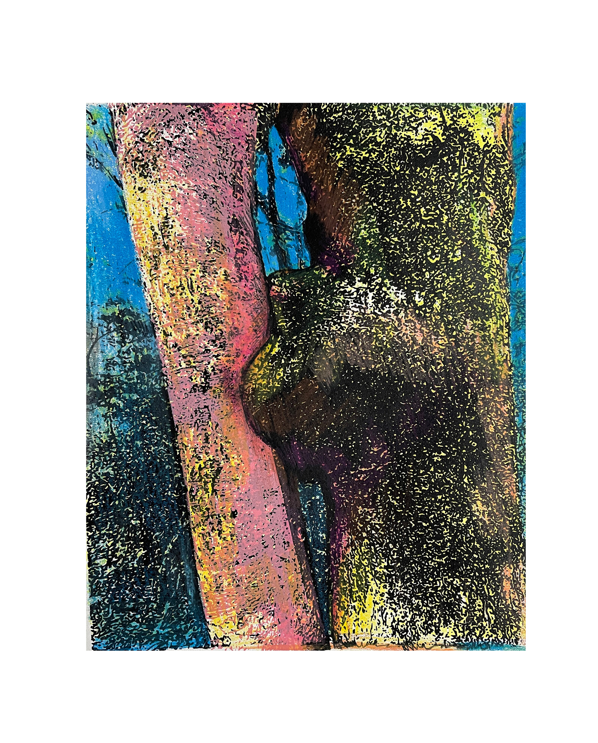 Untitled, 2019, silkscreen