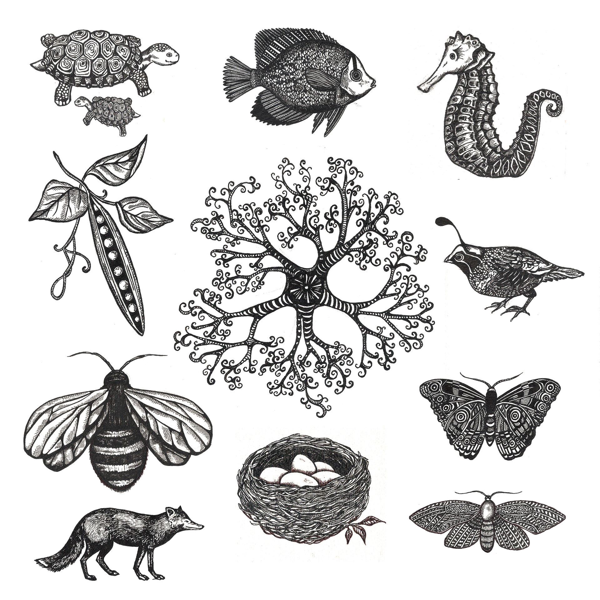 Wonder Room Drawings for Backstory Tees